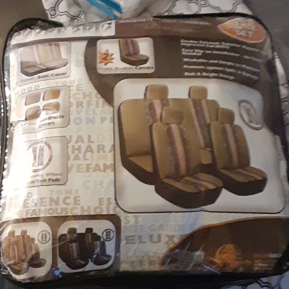 Snake skin seat covers. - Picture 1 of 1